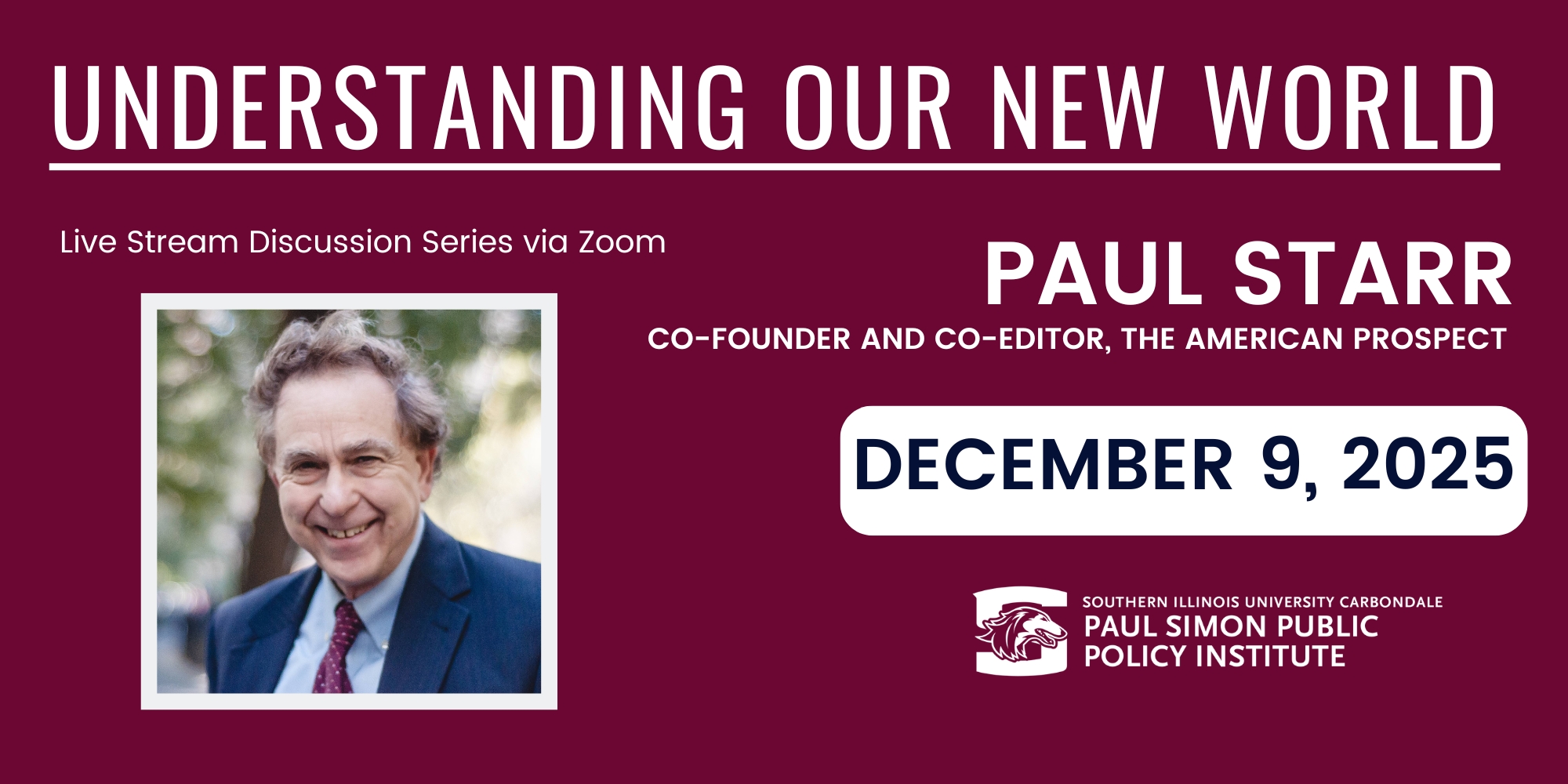 Pulitzer Prize winning sociologist Paul Starr